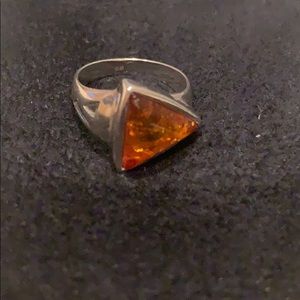 Amber ring